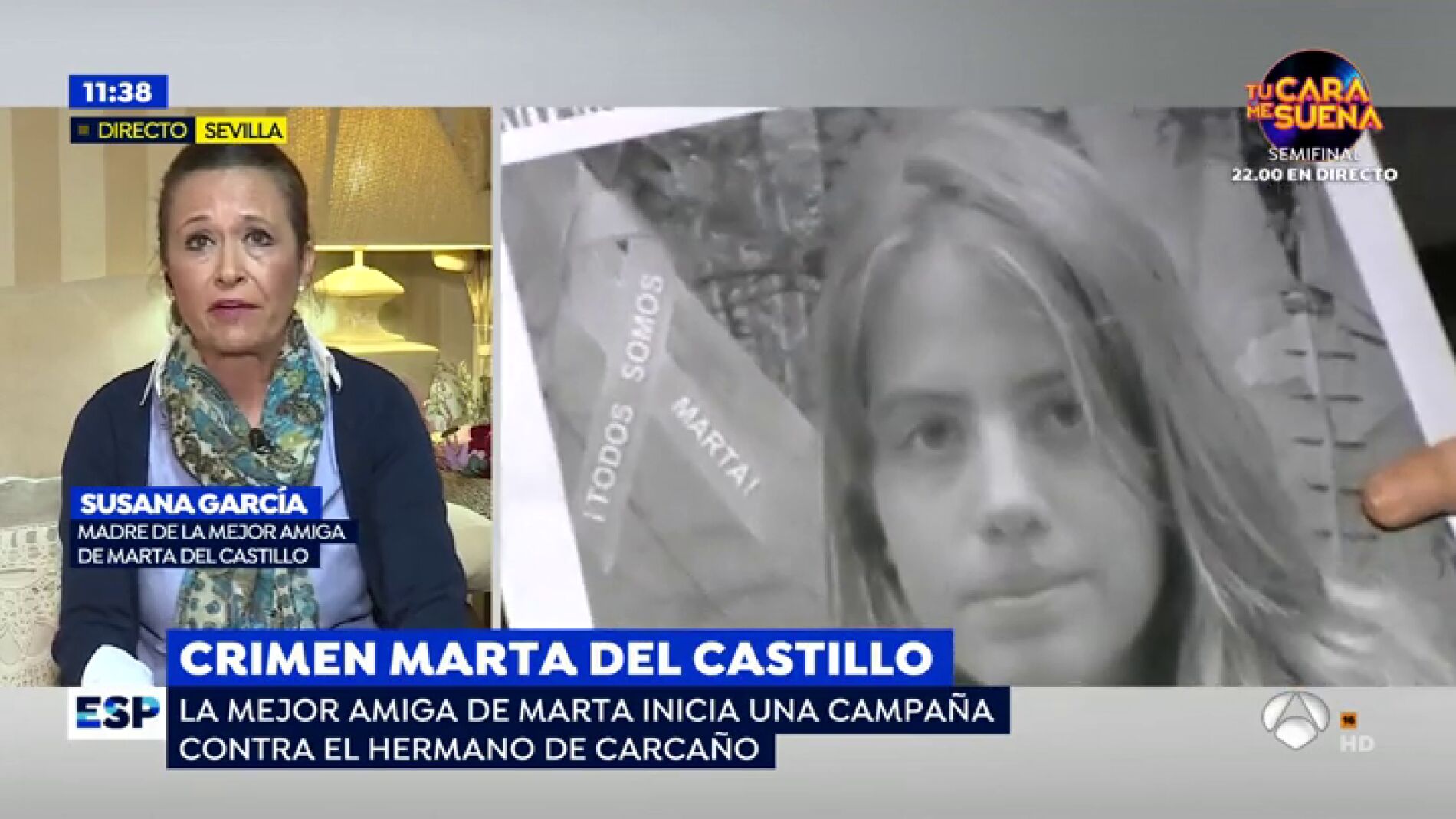 La campa&ntilde;a viral que ha lanzado la mejor amiga de Marta del Castillo contra el anonimato de Francisco Javier Delgado