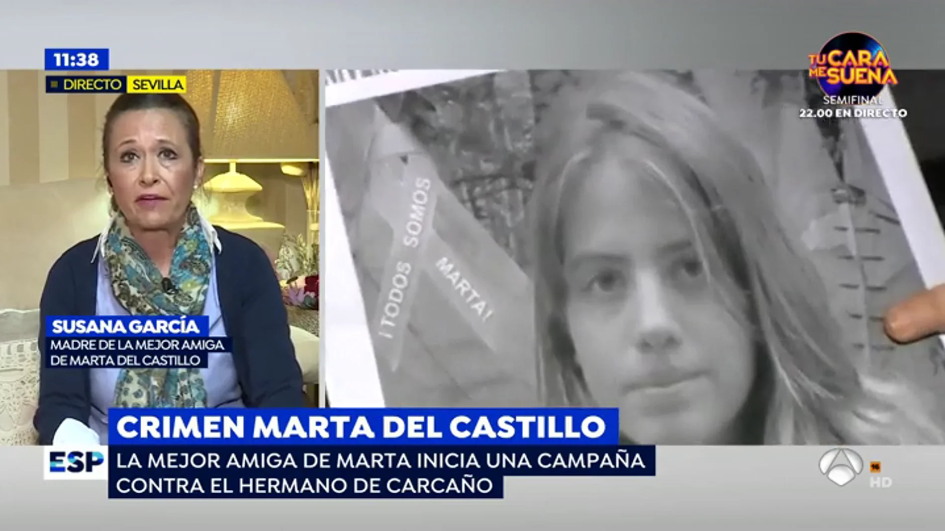 La campaña viral que ha lanzado la mejor amiga de Marta del Castillo contra el anonimato de Francisco Javier Delgado