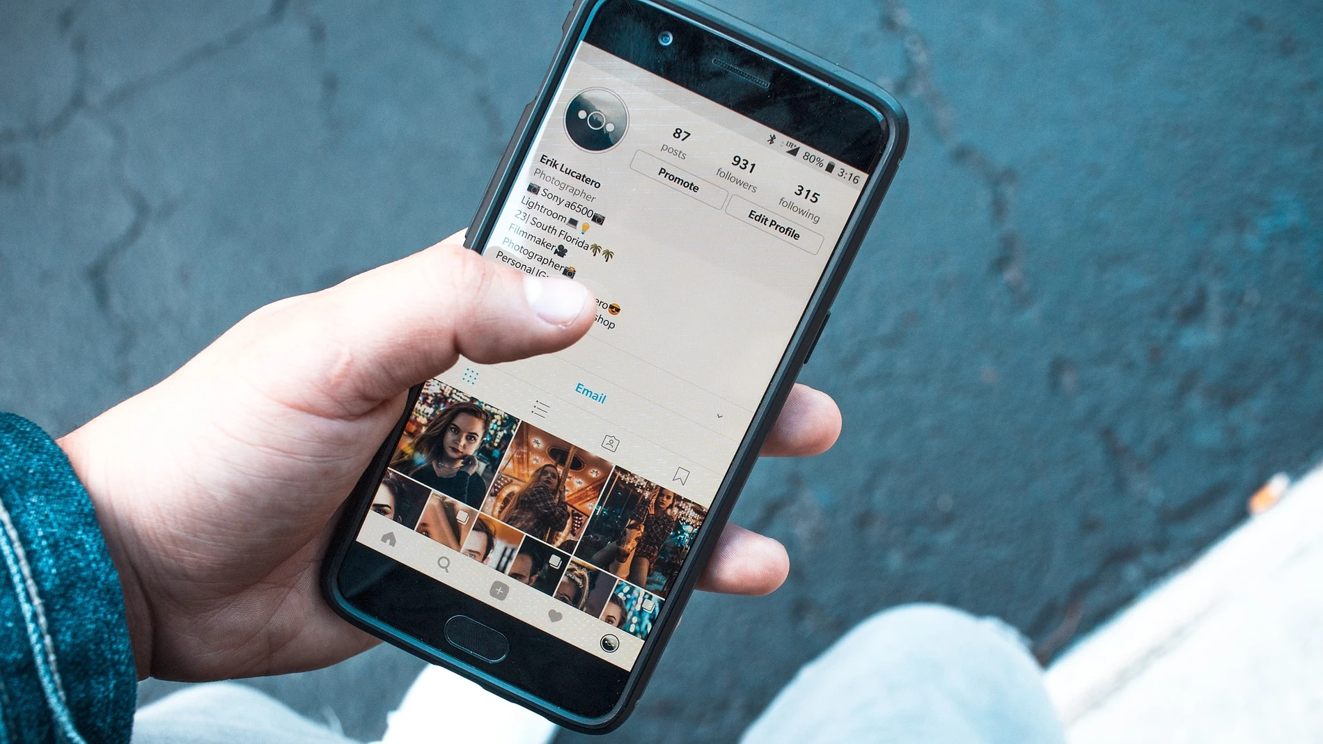 Imagen de un perfil de Instagram (Archivo) Imagen de un perfil de Instagram (Archivo)