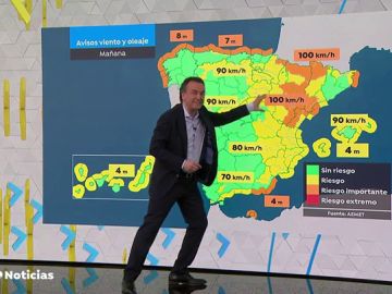 El viento cobra fuerza y pone en alerta a toda España