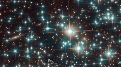 El telescopio Hubble descubre fortuitamente una nueva galaxia de casi la misma edad que el Universo
