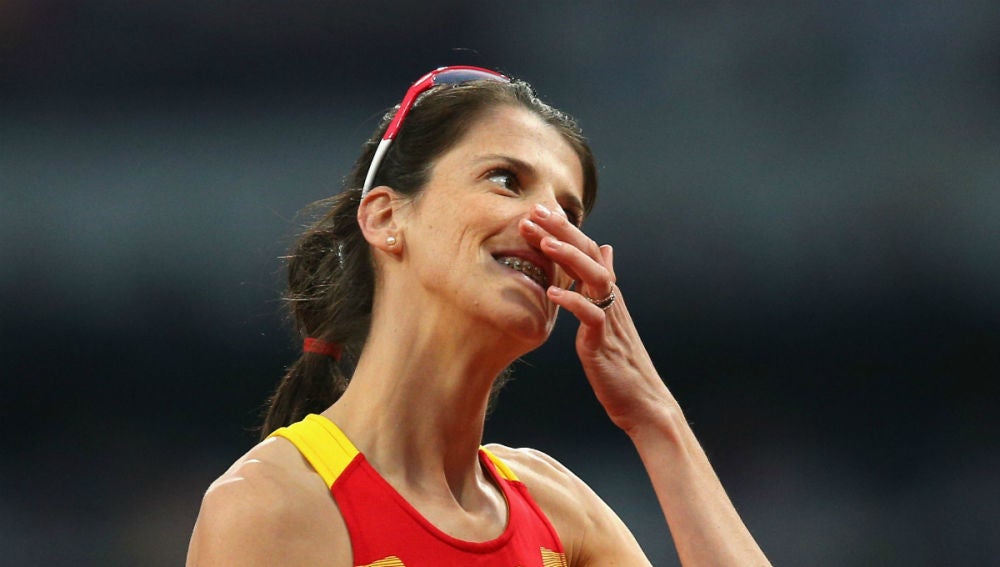 Ruth Beitia, en Londres 2012