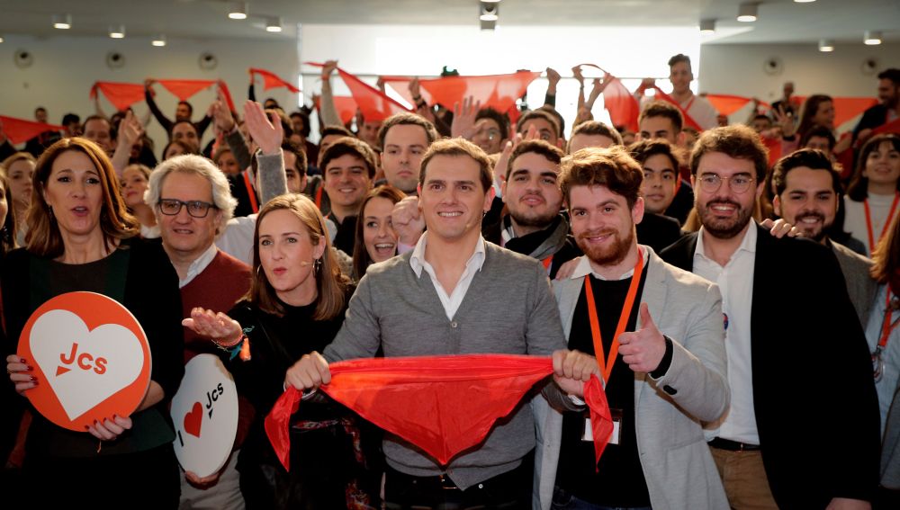 Albert Rivera, presidente de Ciudadanos