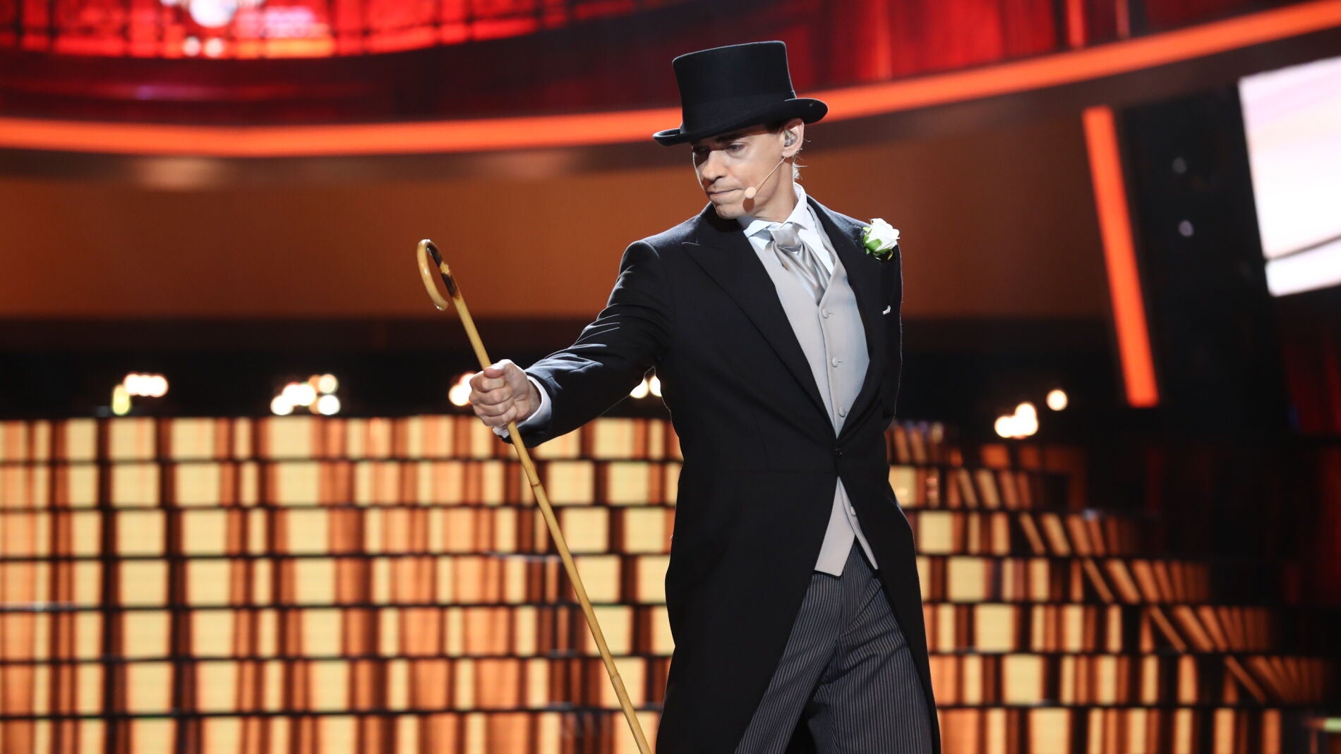 Vídeo actuación Carlos Baute como Fred Astaire