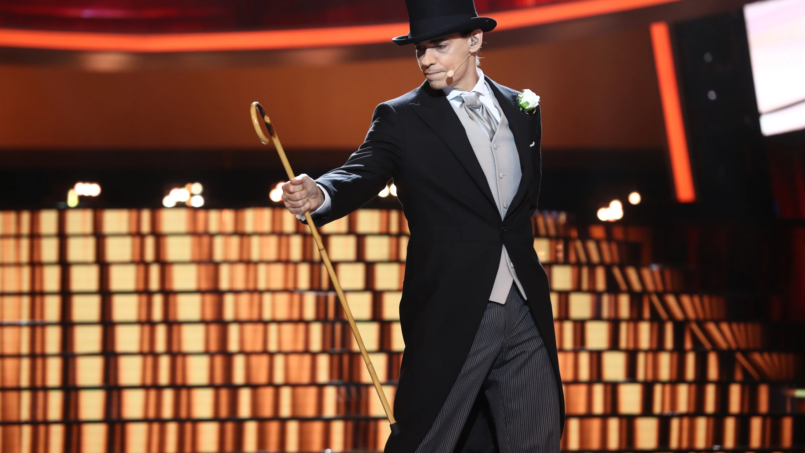 Vídeo actuación Carlos Baute como Fred Astaire