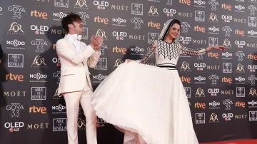 Macarena Gómez y su marido Aldo Comas Macarena Gómez y su marido Aldo Comas