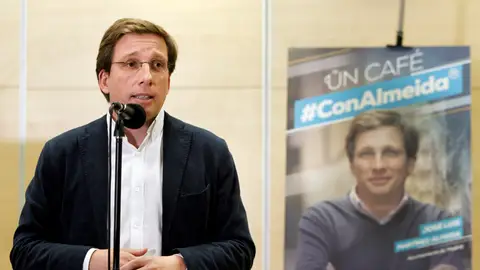 El portavoz del Grupo Municipal Popular en el Ayuntamiento de Madrid y candidato del PP a la alcaldía, José Luis Martínez-Almeida El portavoz del Grupo Municipal Popular en el Ayuntamiento de Madrid y candidato del PP a la alcaldía, José Luis Martínez-Almeida