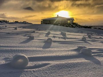 rollo de nieve