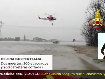 La borrasca Helena golpea Italia La borrasca Helena golpea Italia