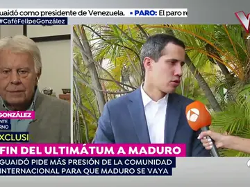 Felipe González: "Si a Maduro le quedara dignidad ya se habría ido porque ha destruído el país" Felipe González: "Si a Maduro le quedara dignidad ya se habría ido porque ha destruído el país"