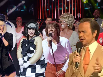 Recordamos las actuaciones más impresionantes de los artistas imitados en la gran final de 'Tu cara me suena' Recordamos las actuaciones más impresionantes de los artistas imitados en la gran final de 'Tu cara me suena'