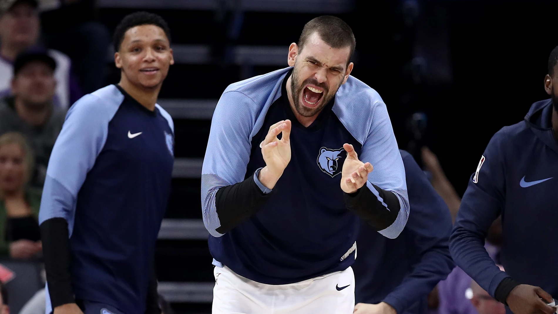 Marc Gasol, durante un partido de los Memphis Grizzlies Marc Gasol, durante un partido de los Memphis Grizzlies