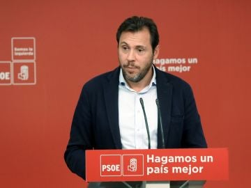 El portavoz de la Ejecutiva Federal del PSOE, y alcalde de Valladolid, &Oacute;scar Puente