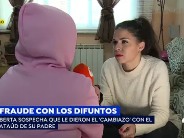Una afectada por la estafa de la funeraria: "¿Quién me dice a mí que no me han dado al abuelo de otro?" Una afectada por la estafa de la funeraria: "¿Quién me dice a mí que no me han dado al abuelo de otro?"