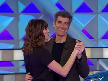 El romántico baile de Jorge Fernández y Laura Moure El romántico baile de Jorge Fernández y Laura Moure