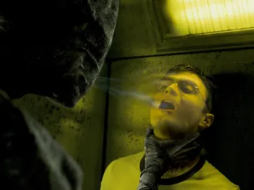 Harry Potter siendo atacado por un dementor Harry Potter siendo atacado por un dementor