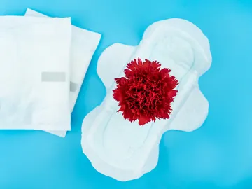 Imagen de archivo representando la menstruación. Imagen de archivo representando la menstruación.