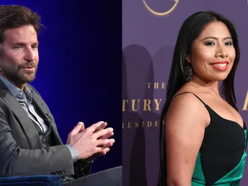 Bradley Cooper y Yalitza Aparicio Bradley Cooper y Yalitza Aparicio