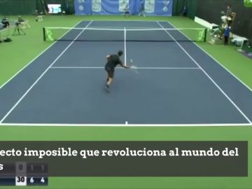 Lo nunca visto: el efecto imposible de Novikov que revoluciona al mundo del tenis