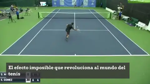 Lo nunca visto: el efecto imposible de Novikov que revoluciona al mundo del tenis Lo nunca visto: el efecto imposible de Novikov que revoluciona al mundo del tenis