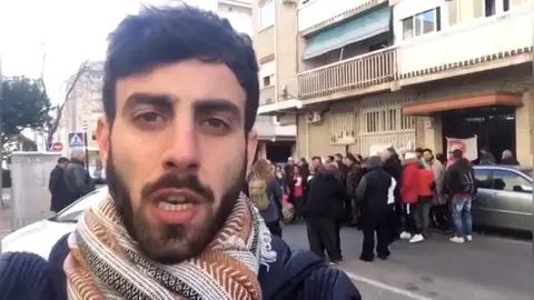 Paralizado un desahucio en Madrid tras negociar con la comisión judicial Paralizado un desahucio en Madrid tras negociar con la comisión judicial