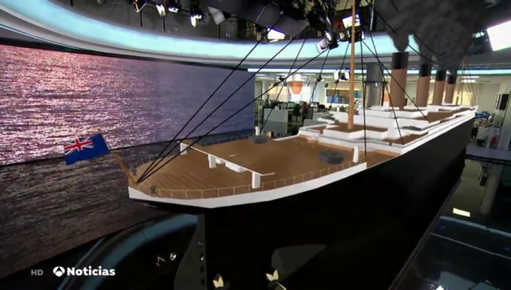 Una empresa oferta viajes en submarino hasta los restos del Titanic