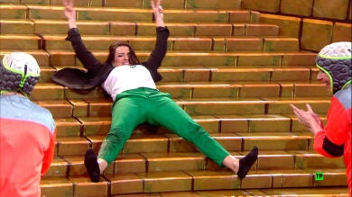 Silvia Abril se pone en la piel de los concursantes en 'Juego de juegos'