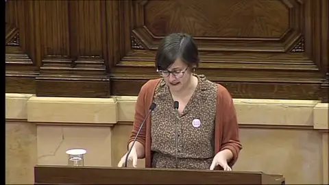 La diputada de ERC Jenn Díaz La diputada de ERC Jenn Díaz