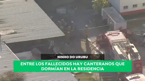 Diez muertos en un incendio en las instalaciones de la ciudad deportiva del Flamengo Diez muertos en un incendio en las instalaciones de la ciudad deportiva del Flamengo
