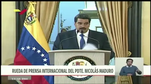 Maduro: "Estoy listo y dispuesto a recibir a cualquier enviado del grupo de contacto" Maduro: "Estoy listo y dispuesto a recibir a cualquier enviado del grupo de contacto"