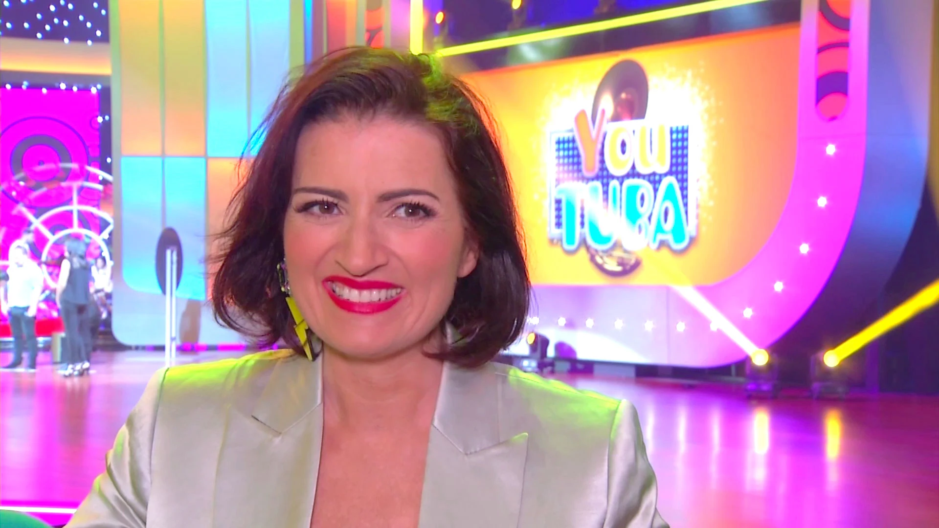 Silvia Abril: "Las pruebas son muy divertidas, se va a mojar mucha gente y habrá mucho tortazo" Silvia Abril: "Las pruebas son muy divertidas, se va a mojar mucha gente y habrá mucho tortazo"