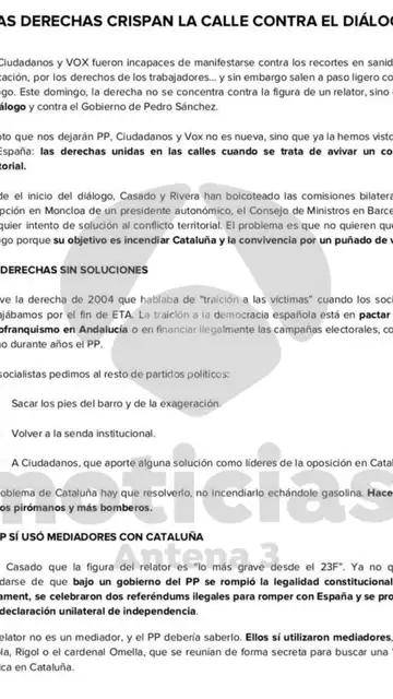 Sobre la manifestación Sobre la manifestación