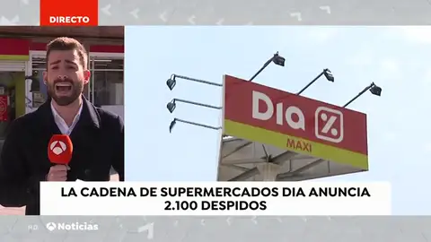 REEMPLAZO La cadena de supermercados DIA anuncia el despido de más de 2.000 personas en España REEMPLAZO La cadena de supermercados DIA anuncia el despido de más de 2.000 personas en España
