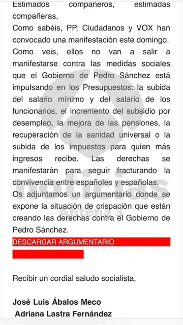 Sobre la manifestación Sobre la manifestación