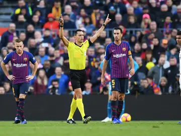 El VAR, en un Clásico El VAR, en un Clásico