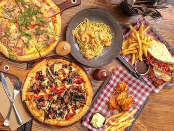 Pasta y pizza Pasta y pizza
