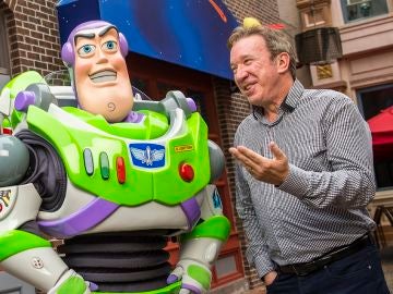 Tim Allen es Buzzlightyear en 'Toy Story'