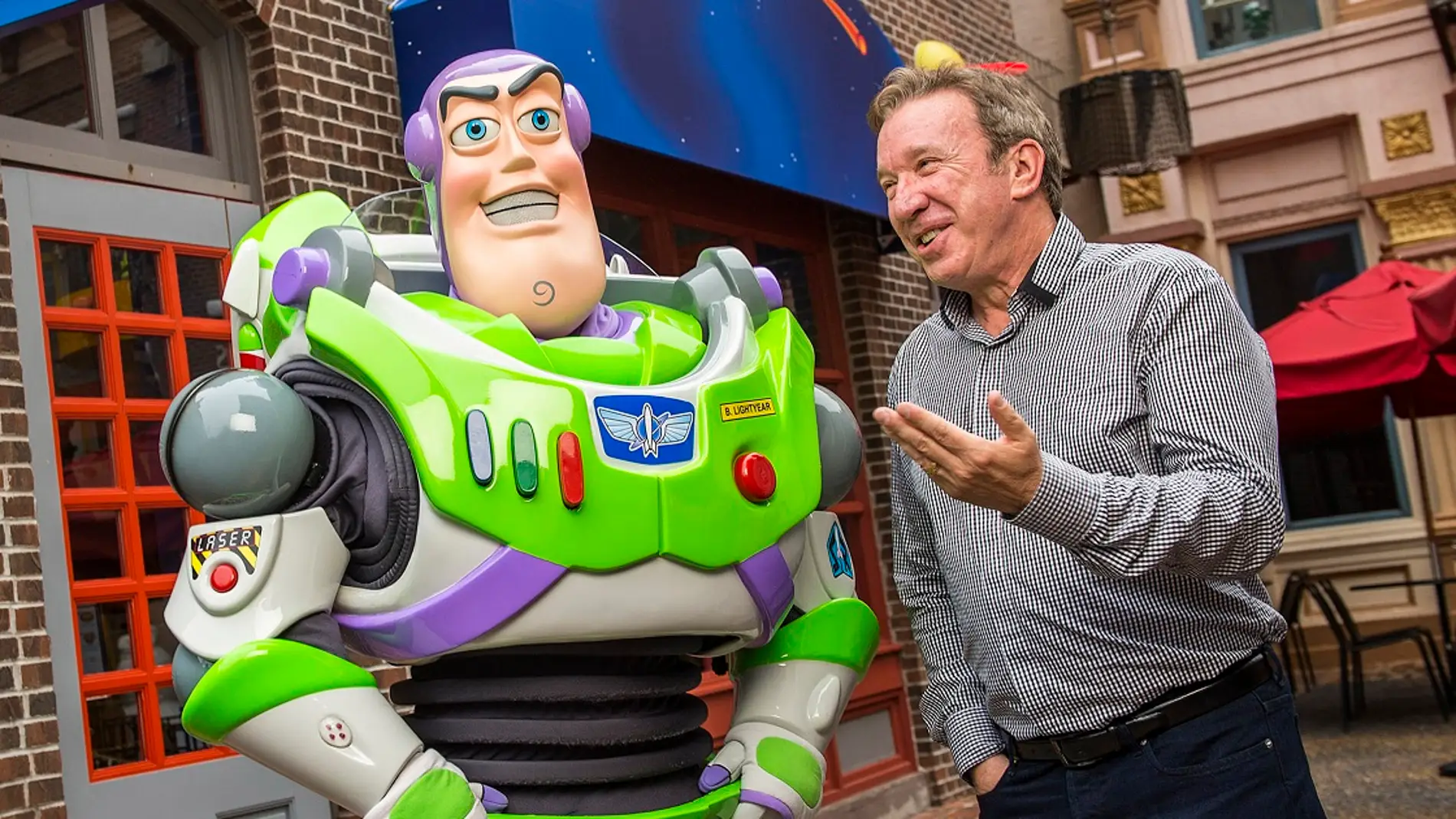 Tim Allen es Buzzlightyear en 'Toy Story'