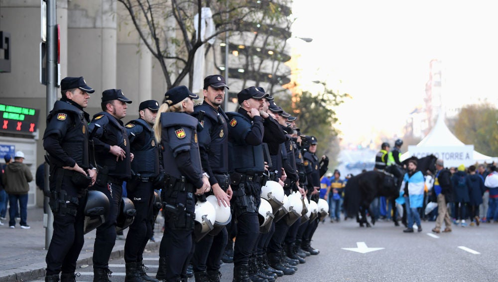 Habrá más de 1.000 efectivos de seguridad en el partido