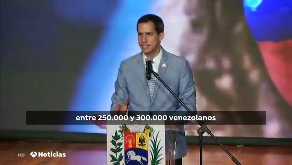 Juan Guaidó apela a los jóvenes que lideren el cambio y pide a los militares que permitan la entrada de ayuda humanitaria a Venezuela