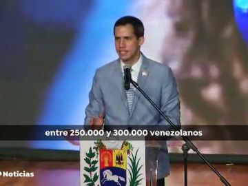 Juan Guaidó apela a los jóvenes que lideren el cambio y pide a los militares que permitan la entrada de ayuda humanitaria a Venezuela
