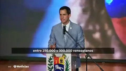 Juan Guaidó apela a los jóvenes que lideren el cambio y pide a los militares que permitan la entrada de ayuda humanitaria a Venezuela Juan Guaidó apela a los jóvenes que lideren el cambio y pide a los militares que permitan la entrada de ayuda humanitaria a Venezuela