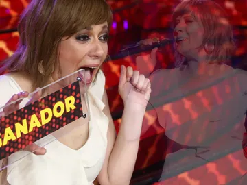 María Villalón, ganadora de la séptima edición de 'Tu cara me suena' María Villalón, ganadora de la séptima edición de 'Tu cara me suena'