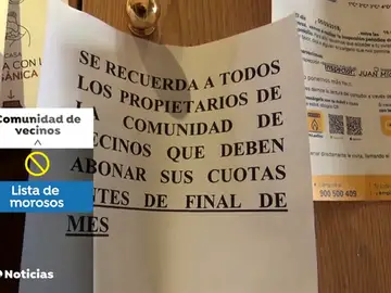 Colgar la lista de morosos en el portal está prohibido con la nueva normativa de protección de datos Colgar la lista de morosos en el portal está prohibido con la nueva normativa de protección de datos