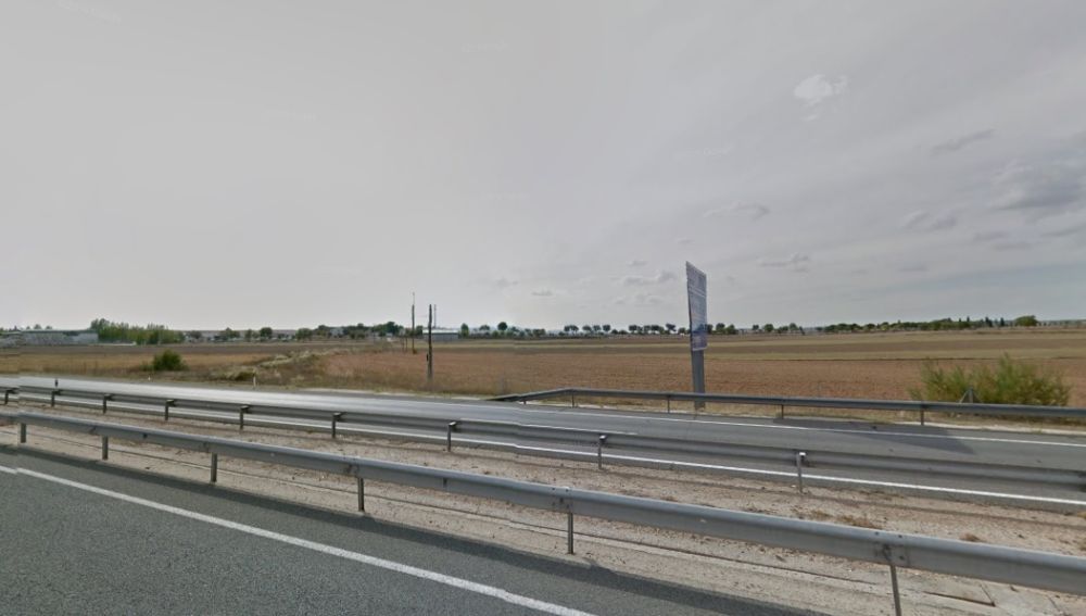 Autovía A-4 a su paso por Tembleque
