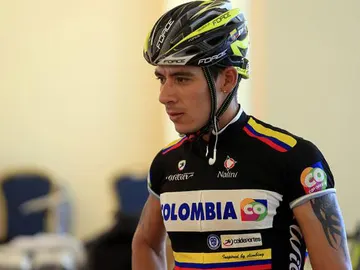 Juan Pablo Valencia, exciclista profesional Juan Pablo Valencia, exciclista profesional