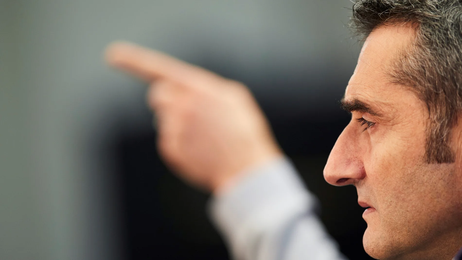 Valverde, en sala de prensa Valverde, en sala de prensa