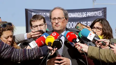 El presidente de la Generalitat, Quim Torra El presidente de la Generalitat, Quim Torra