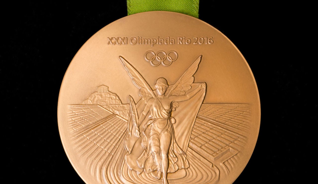 La medalla olímpica de los Juegos de Río 2016 La medalla olímpica de los Juegos de Río 2016