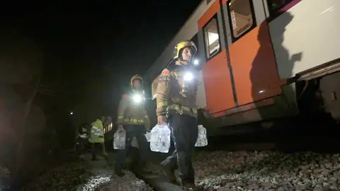 Accidente de tren en Manresa Accidente de tren en Manresa